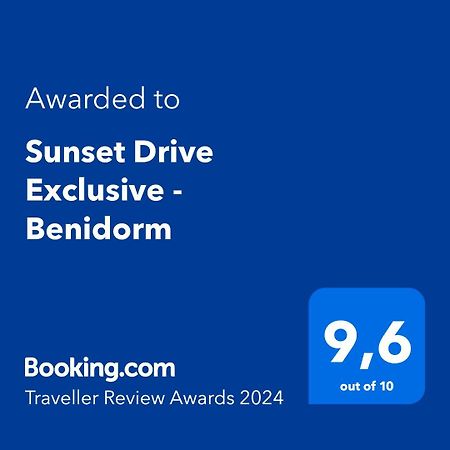 Sunset Drive Exclusive - Benidorm Apartment Exterior photo